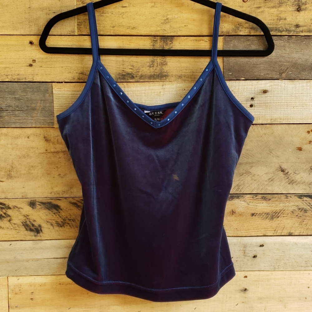 Guess, Vintage 1990ies velvet top